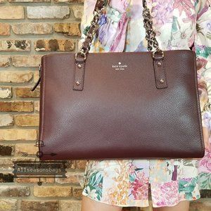 Kate Spade Cobble Hill Andee Chocolate Cherry Bag